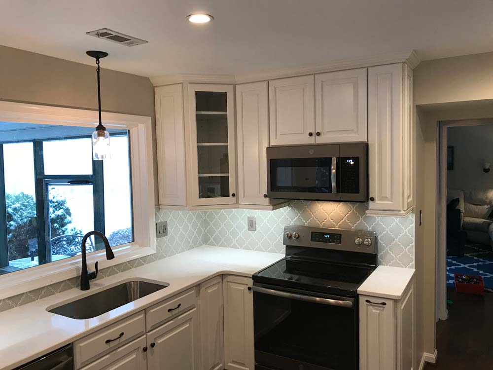 New kitchen remodel by Mountaineer Kitchens & Baths