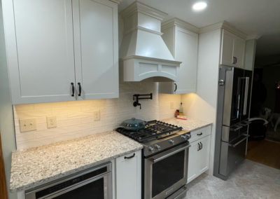 Remodeled kitchen by Mountaineer Kitchens and Baths