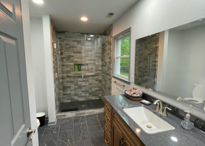 Home bathroom remodeling by Mountaineer Kitchens and Baths