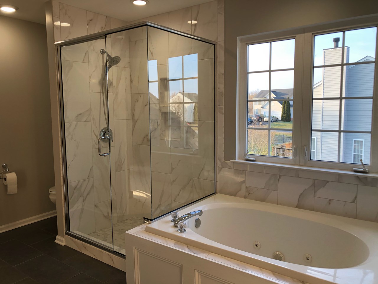 Bathrooms designed by Mountaineer Kitchens & Baths