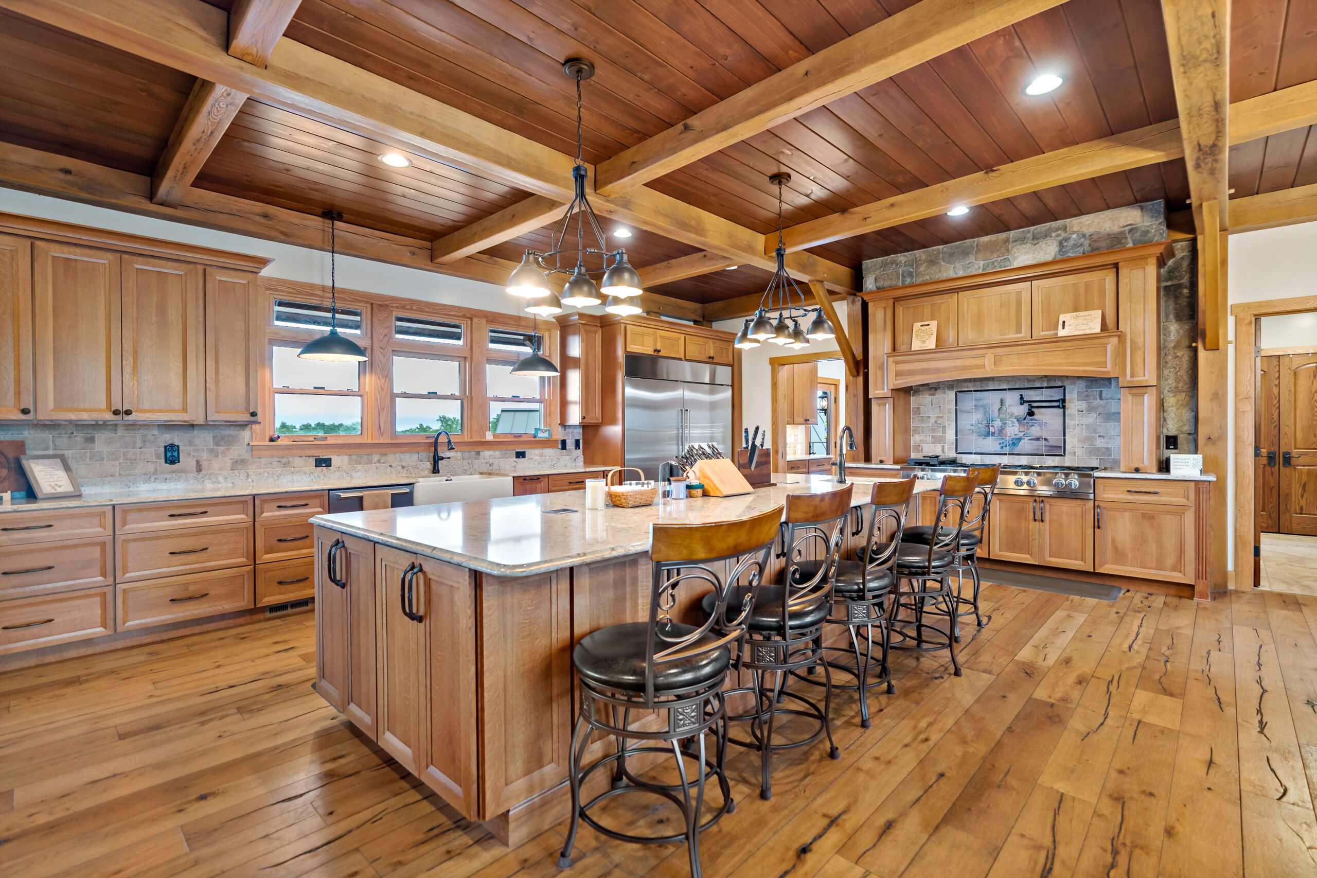 Cabinets and Countertops installed by Mountaineer Kitchens & Baths