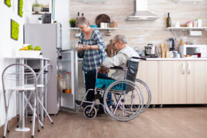 wheelchair accessible kitchen