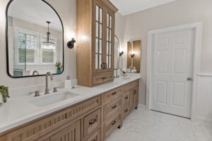 custom cabinetry and vanity sinks